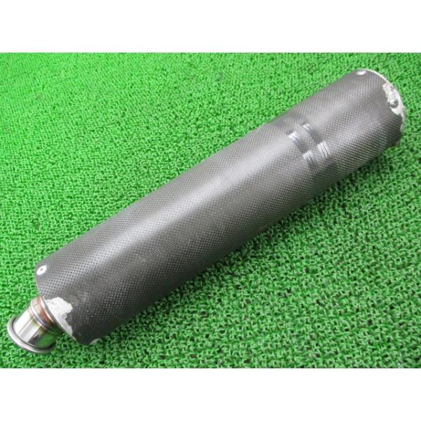 CB400SF サイレンサーマフラー 社外 バイク 部品 NC39 アルミ カーボン ボルトオン 軽量 機能的問題なし 【中古】 5 CB400SF サイレンサーマフラー 社外 中古 バイク 部品 NC39 アルミ