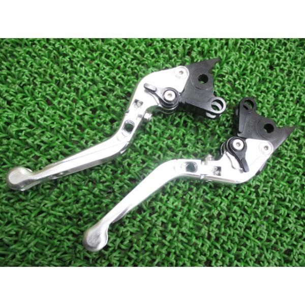 CBR954RR レバー 左右 社外 バイク 部品 SC50 可倒式アルミレバー コンディション良好 曲がり無し 品薄 希少品 【中古】 94 CBR954RR レバー 左右 社外 中古 バイク 部品 SC50 可倒式アルミレバー