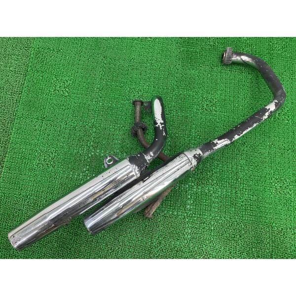 明日まで値下げ！　ビラーゴ250　　純正マフラー ビラーゴ250純正マフラー エキパイ サイレンサー 3DM-14711穴