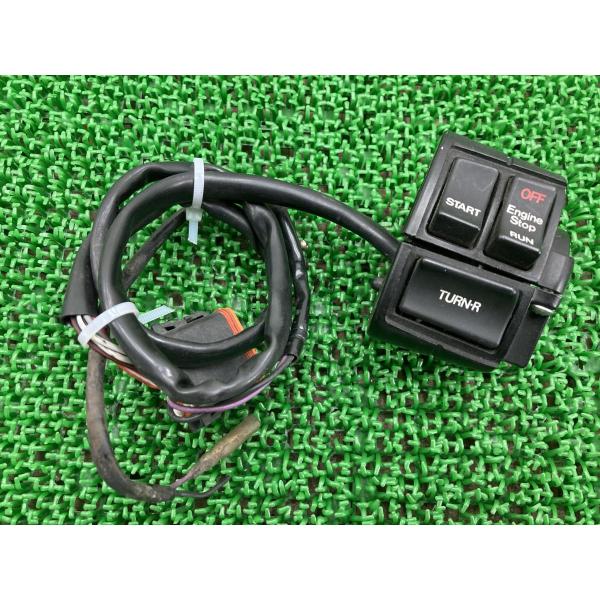 XLH1200 ハンドルスイッチ 右 ハーレー 純正 中古 バイク 部品 割れ