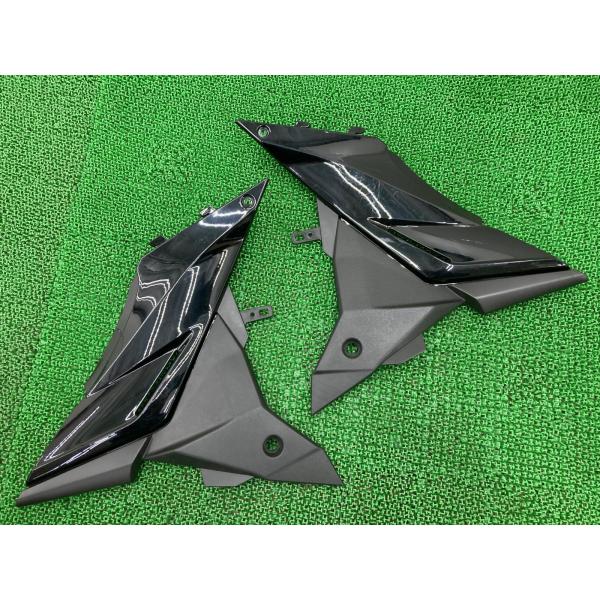 GSX250R サイドカバー 左右 黒 20K0 スズキ 純正 バイク 部品 DN11A 割れ欠け無し 品薄 希少品 車検 Genuine 【中古】 61 スズキ（SUZUKI） GSX250R サイドカバー 左右 黒 20K0 純正 中古