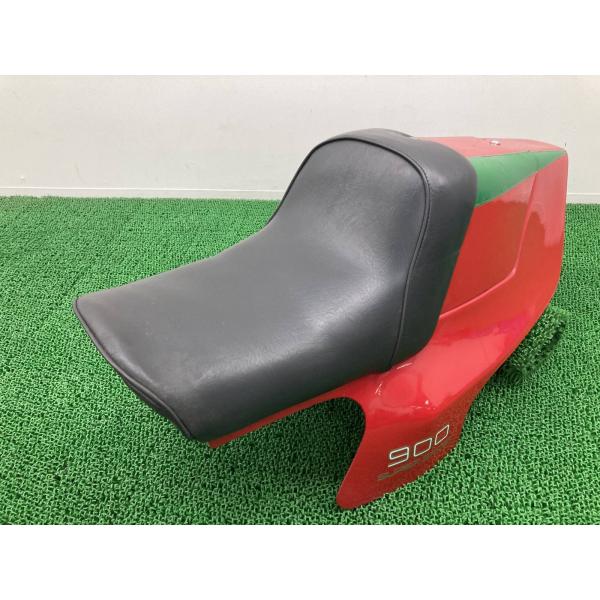 900MHR シートカウル 赤 社外 中古 バイク 部品 ドゥカティ Ducati