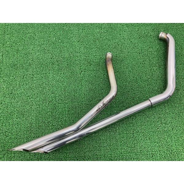 FLSTC マフラー 社外 中古 バイク 部品 ハーレー ソフテイル EVO エボ