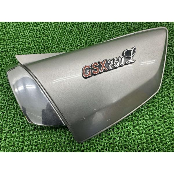 希少サイドカバーgsx250Ｌ GSX250L サイドカバー 黒/茶 希少 当時 - メルカリ