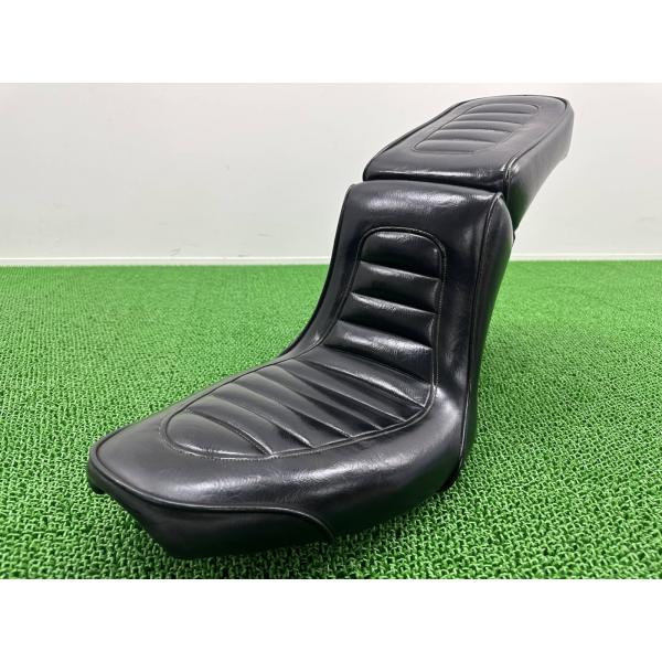 サンダンス製ソフテイル シート 社外 中古 バイク 部品 ハーレー エボ