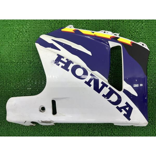 ホンダ（HONDA） RVF400 サイドカウル 右 白/青 MR8 純正 中古 バイク