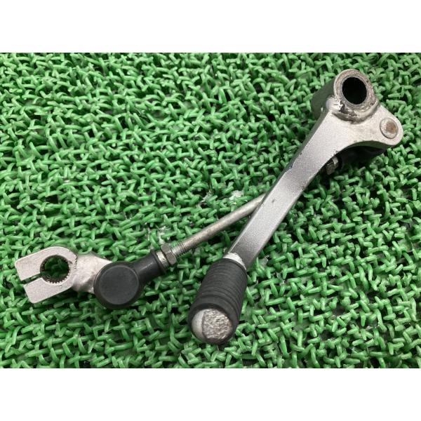 W1 シフトペダル カワサキ 純正 中古 バイク 部品 当時物 激レア 左ブレーキ右シフト リアブレーキロッド付き そのまま使える 修復素材に 73 カワサキ（Kawasaki） NINJA250 シフトペダル 純正 中古 バイク 部品