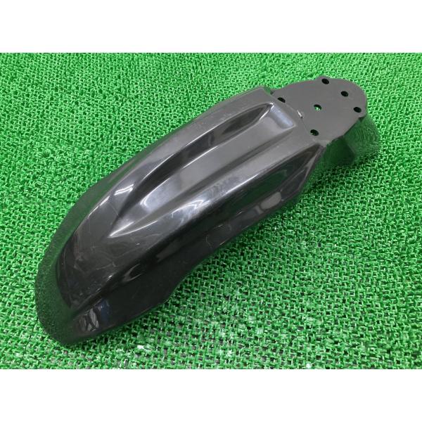 CRF70 フロントフェンダー 黒 社外 中古 バイク 部品 DE02 XR50 XR100