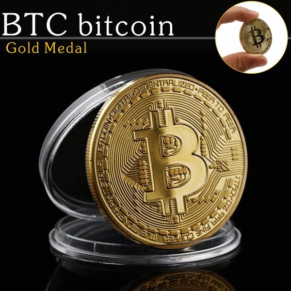 かわいい！ ビットコイン Bitcoin レプリカコイン ゴルフマーカー 3枚セット 金運