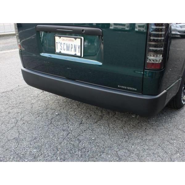 ハイエース 200系 TPDエアロ リアスムースバンパー 未塗装 ナロー（S  