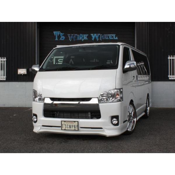 ハイエース 200系 TPDエアロ（フロント サイド リア）3点セット 未塗装 