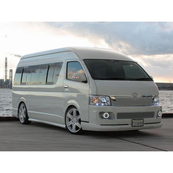 ハイエース 200系 TPDエアロ（フロント サイド リア）3点セット 塗装済 