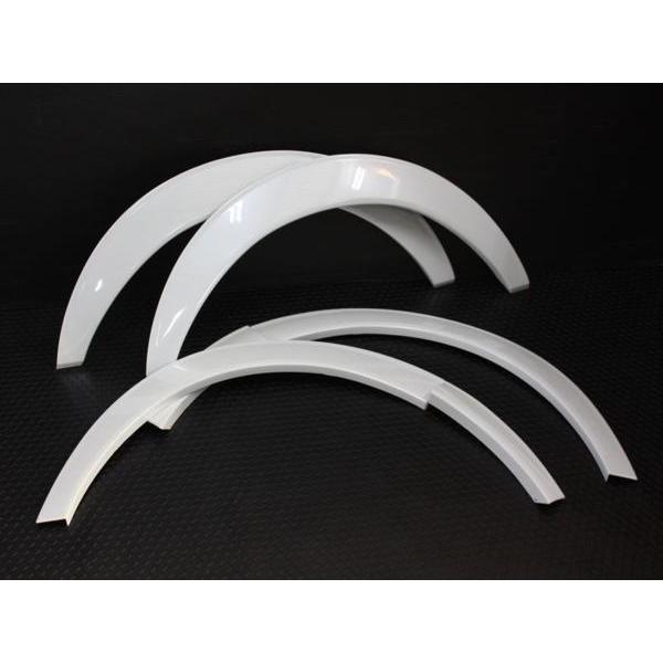 200系ハイエース オーバーフェンダートリム 塗装済 【25mmオーバー