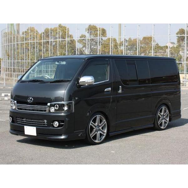ハイエース 200系 TPDエアロ(フロント サイド リア)3点セット ハイエース 200系 TPDエアロ(フロント サイド リア)3点セット