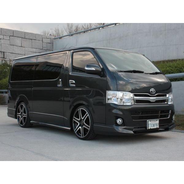 ハイエース 200系 TPDエアロ（フロント サイド リア）3点セット 未塗装 