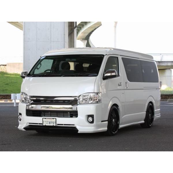 ハイエース 200系 TPDエアロ（フロント サイド リア）3点セット 未塗装 