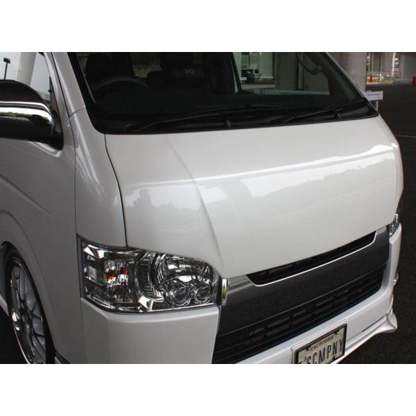 ハイエース 200系 TPD ユーロフェイス ボンネット 塗装済 ナロー