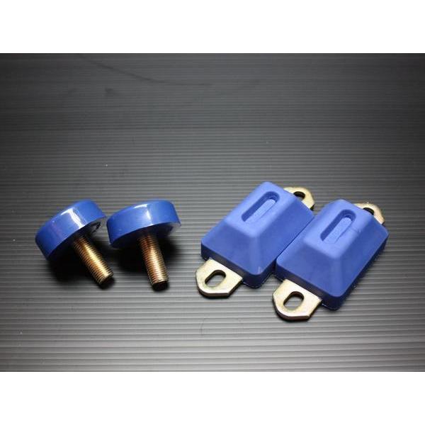 ハイエース 200系 4WD バンプストップ2点セット（フロント/リア