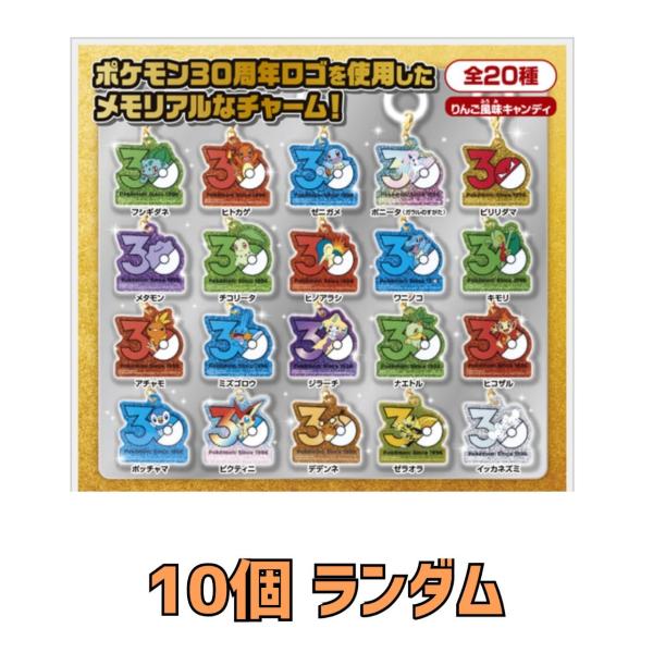 予約商品2026年8月発売予定】 ポケモン Poke-Charm 30周年ロゴ