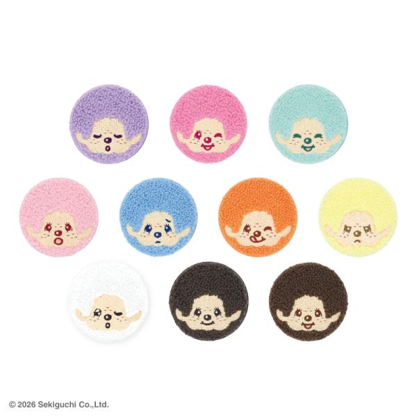 公式ストア モンチッチ 缶バッジ COLORS モコモコボア缶バッジ BOX