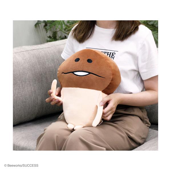 なめこ グッズ クッション ティーズファクトリー おさわり探偵 なめこ栽培キット もっちりクッション インテリア メーカー公式 予約 10月下旬入荷