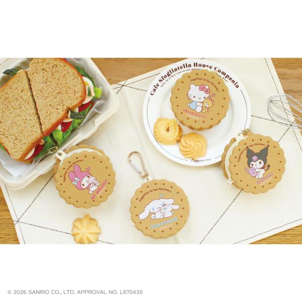 12月下旬入荷 予約 サンリオ グッズ ポーチ 小物入れ ティーズファクトリー クッキーサンドポーチ メーカー公式