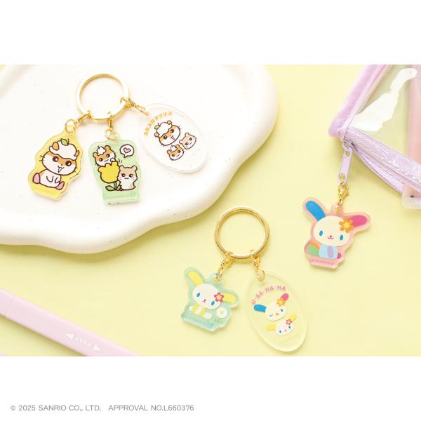 サンリオ キーホルダー チャーム ステッカー Amazon.co.jp: ティーズファクトリー サンリオキャラクターズ 3
