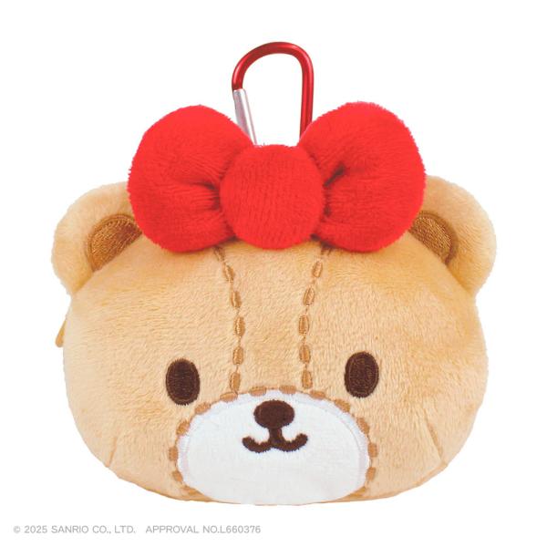 予約】タイニーチャム カラビナ付きぬいぐるみファスナー