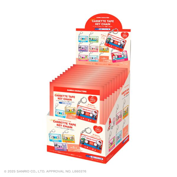 予約】〈BOX〉サンリオキャラクターズ シークレットカセットテープ風