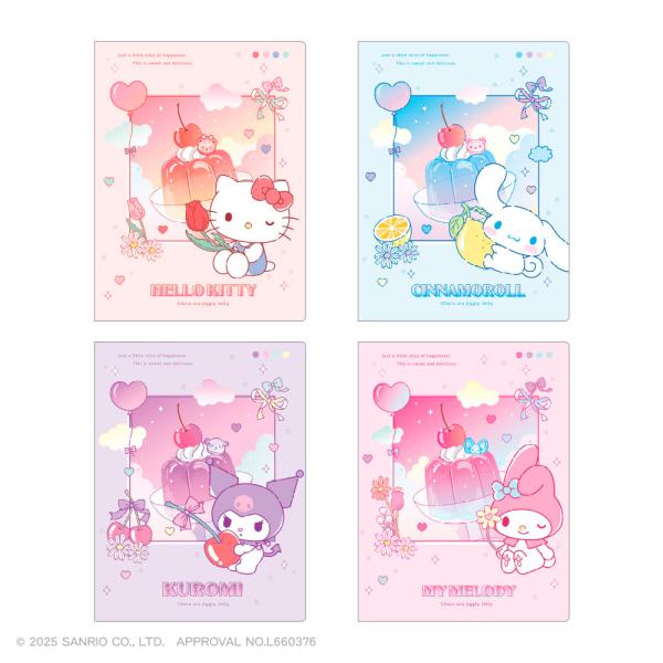 予約】サンリオキャラクターズ-Churu uru jiggly jelly- ポケット付き