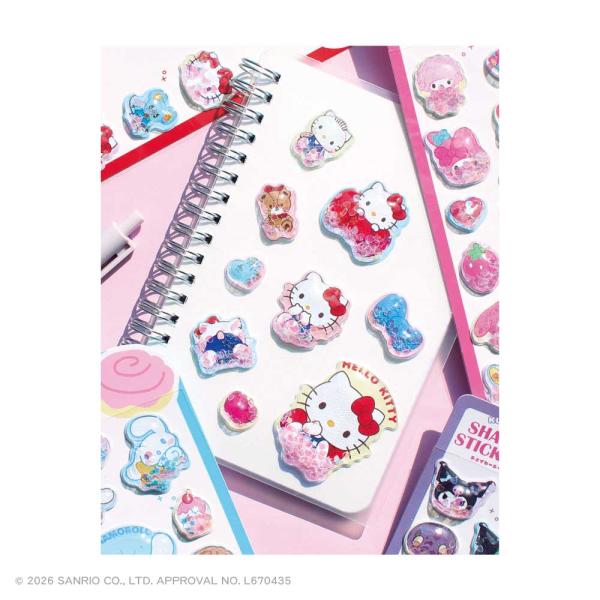 サンリオ シール シャカシャカシール ティーズファクトリー サンリオキャラクターズ シェイカーシール 予約商品