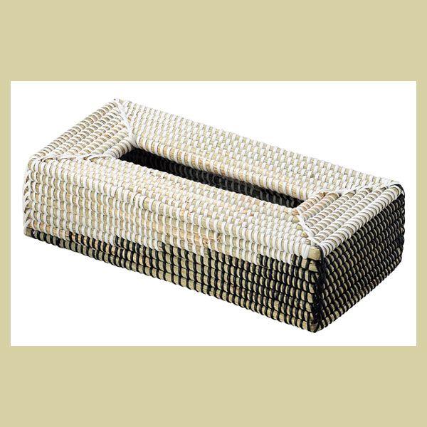 シーグラス ｐｐ ティッシュケース ツートーンデザイン Ts 12 18 天然素材のお店 Hana Yahoo 店 通販 Yahoo ショッピング