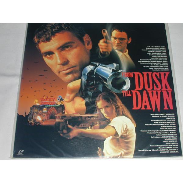 （ＬＤ：レーザーディスク）フロム・ダスク・ティル・ドーン 監督：ロバート・ロドリゲス【中古】FROM DUSK TILL DAWN製作：ジャンニ・ヌナリ/メア・テパー　監督：ロバート・ロドリゲス　脚本・出演：クエンティン・タランティーノ　撮...