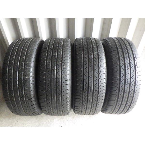 新車外し 23年製 MICHELIN LATITUDE TOUR HP 265/60R18 18インチ 夏タイヤ 4本 ランクルプラド グランドチェロキー等　(TS295) クレジットカード QR決済可能 Latitude ランドクルーザープラド 新車外し ミシュランLATITUDE TOUR