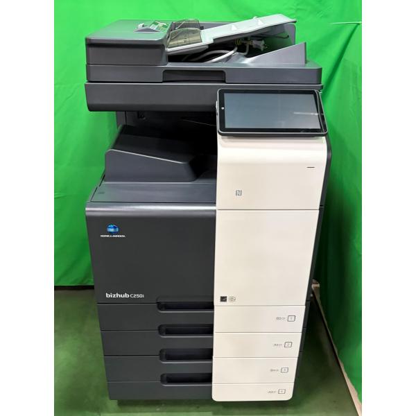 【埼玉発】【KONICA MINOLTA】A3カラーレーザー複合機 Bizhub C250i ★カウンター少！6620枚！★動作確認済（11-3979）