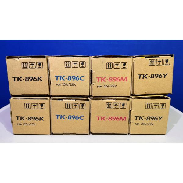 KYOCERA 【越谷発】【KYOCERA】純正未使用トナーキット☆ TK896 ☆4色