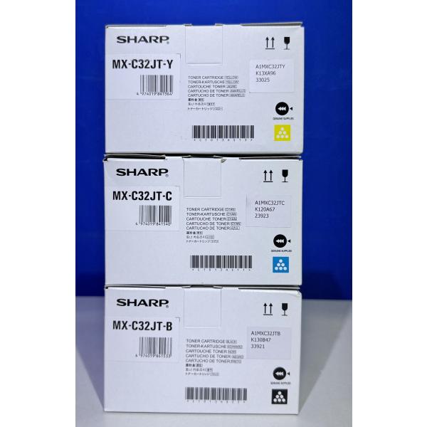 新品 SHARP トナー MX-C32JT. B Y C M 8個セット 新品 SHARP