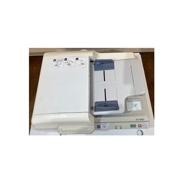 【大阪発】【EPSON】DS-6500 ★ A4 カラースキャナー カウンター ADF：1,137回 原稿台：464回 稼働確認済み (6740)
