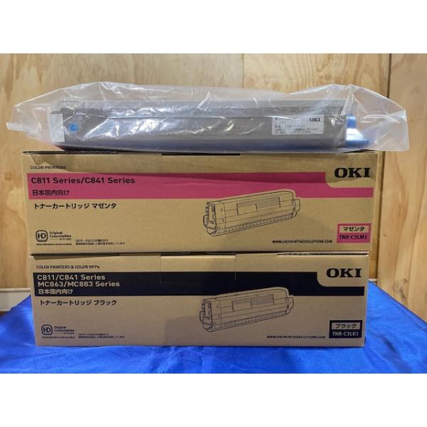 沖データ 【大阪発】【OKI】☆TNR-C3LK1 ×1 / TNR-C3LC1 ×1(箱なし