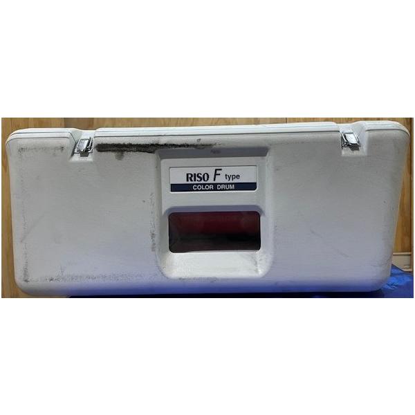 【大阪発】【ジャンク品】【中古品】【RISO】 ☆ MF type カラードラム　B4 レッド   (8472)
