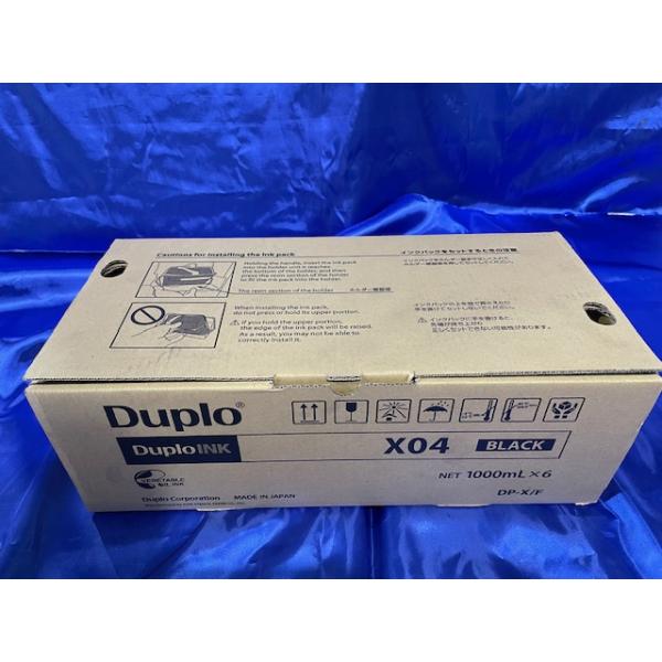 【大阪発】☆純正未使用品☆【Duplo】DuploInk　インク　X04　★6本入り★　（8569）