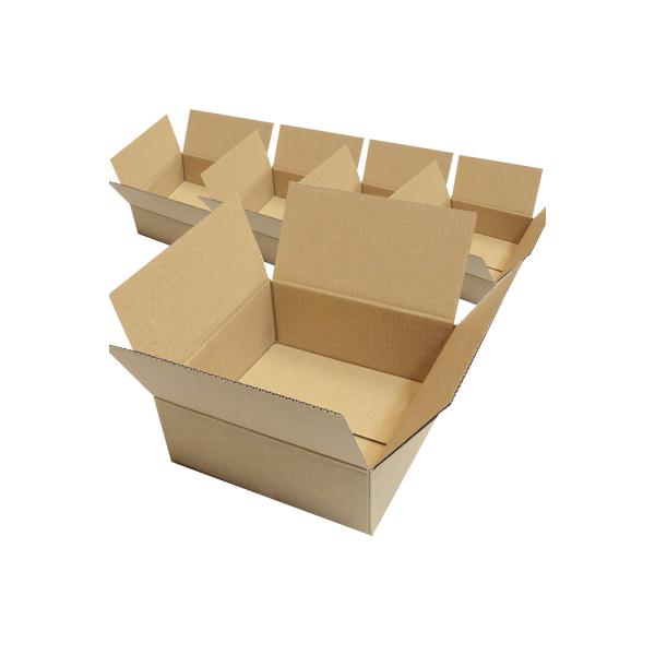国内　美品　正方形空箱　10個セット 万能 60サイズ 正方形 ダンボール 段ボール箱 5枚入 (24.0cm x 24.0cm