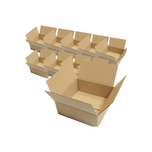 国内　美品　正方形空箱　10個セット 万能 60サイズ 正方形 ダンボール 段ボール箱 10枚入 (24.0cm x 24.0cm