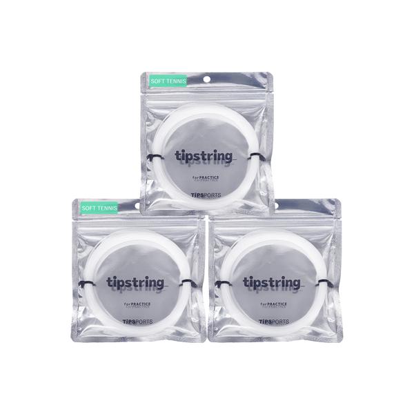 [ガット名] ティップストリング(tipstring_)[種類] 軟式テニスガット[構造] モノフィラメント[カラー] クリアホワイト[ゲージ] 1.25mm[長さ] 11m[製造] 台湾製[定価] 880円(税込)※日本ソフトテニス連盟公...