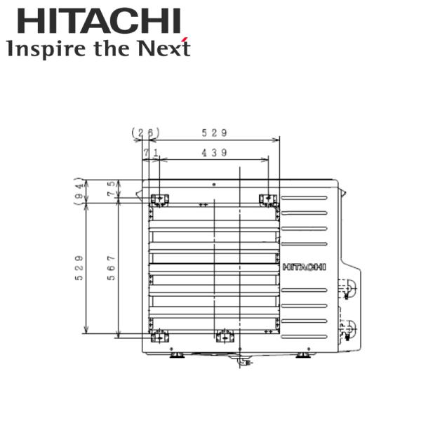 日立エコキュート部材 日立（HITACHI） BHFG-1A エコキュート部材 風向ガイド : タカラShop