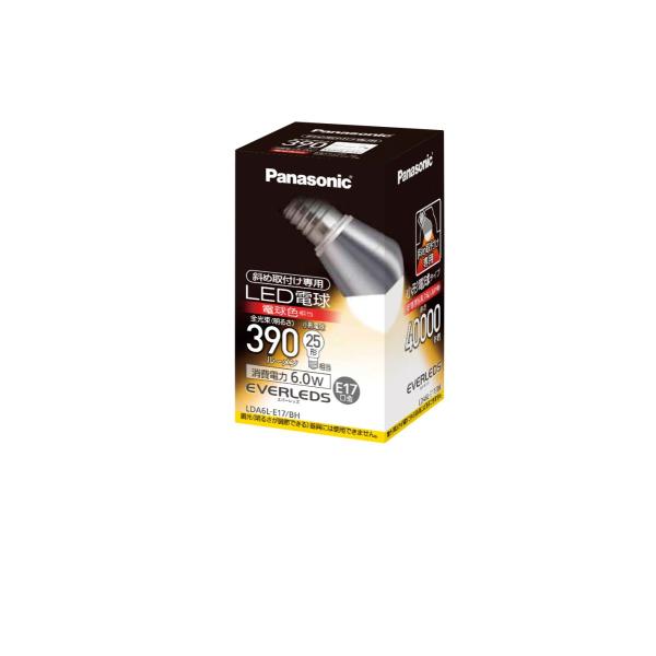 Panasonic v LEDd `d^Cv 6W ΂ߎtp E17 dF LDA6L-E17/BH