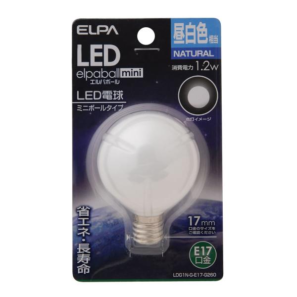 ELPA d LEDd Gp{[mini d~j{[^CvG50` 1.2W F E17 LDG1N-G-E17-G260