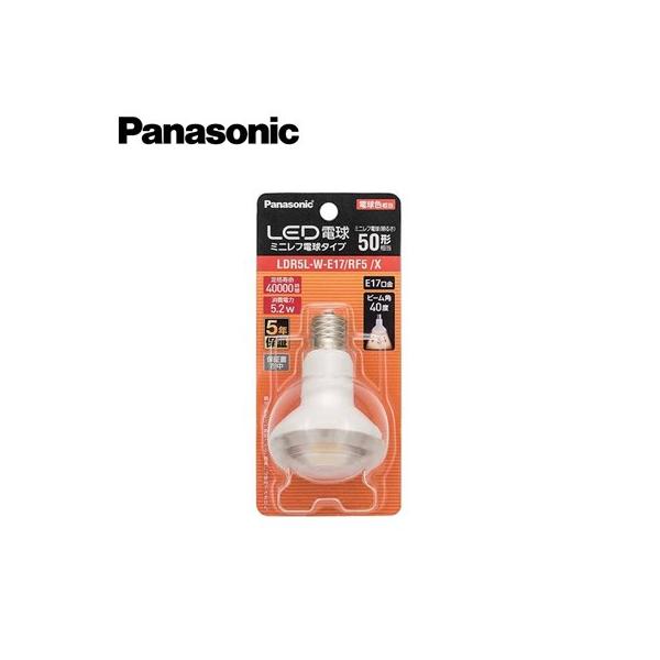LDR5L-W-E17/RF5/X LEDd ~jtd^Cv 5.2W E17 ~jtd50`EdF pi\jbN Panasonic d v