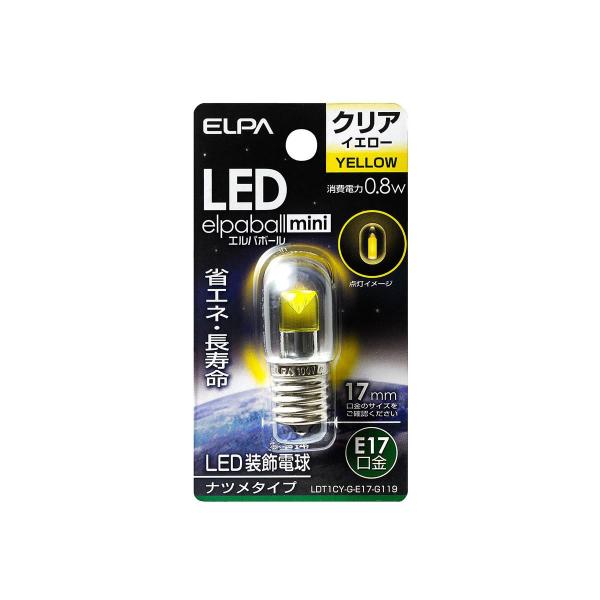 ELPA d LEDd Gp{[mini dic^Cv 0.8W F E17 LDT1CY-G-E17-G119
