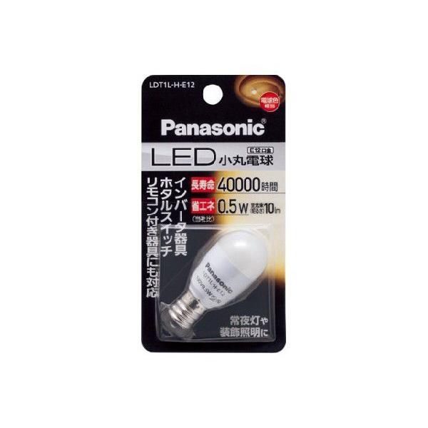 Panasonic �����v LED�d�� ���ۓd��T�`�^�C�v 0.5W E12���� �d���F���� LDT1L-H-E12